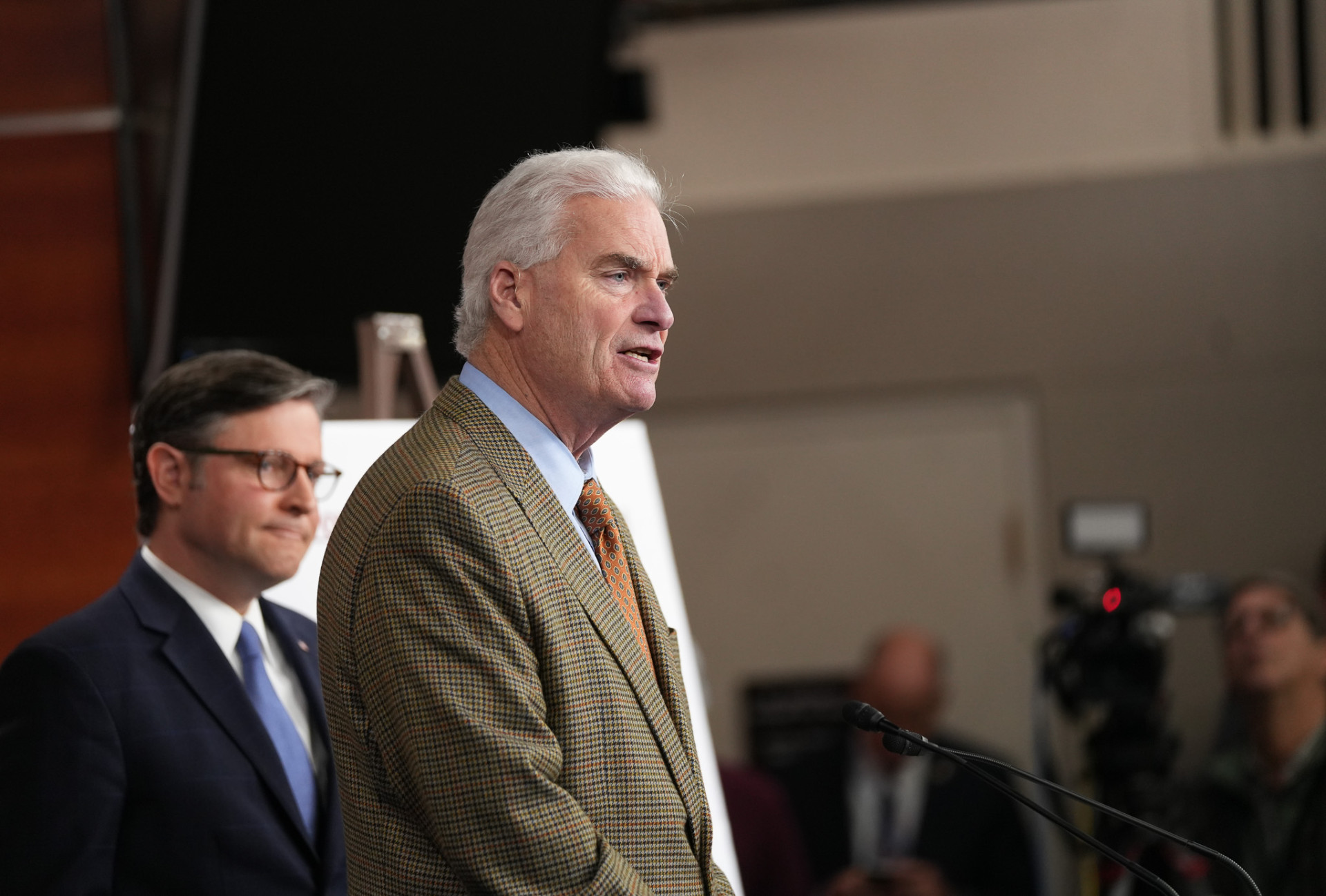 Emmer Speaking to Audience